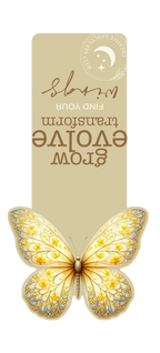 Dreamy Butterfly Die-Cut Magnetic Bookmark