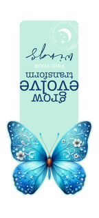 Dreamy Butterfly Die-Cut Magnetic Bookmark