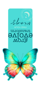 Dreamy Butterfly Die-Cut Magnetic Bookmark