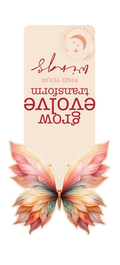 Dreamy Butterfly Die-Cut Magnetic Bookmark
