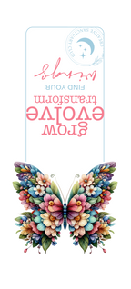 Dreamy Butterfly Die-Cut Magnetic Bookmark