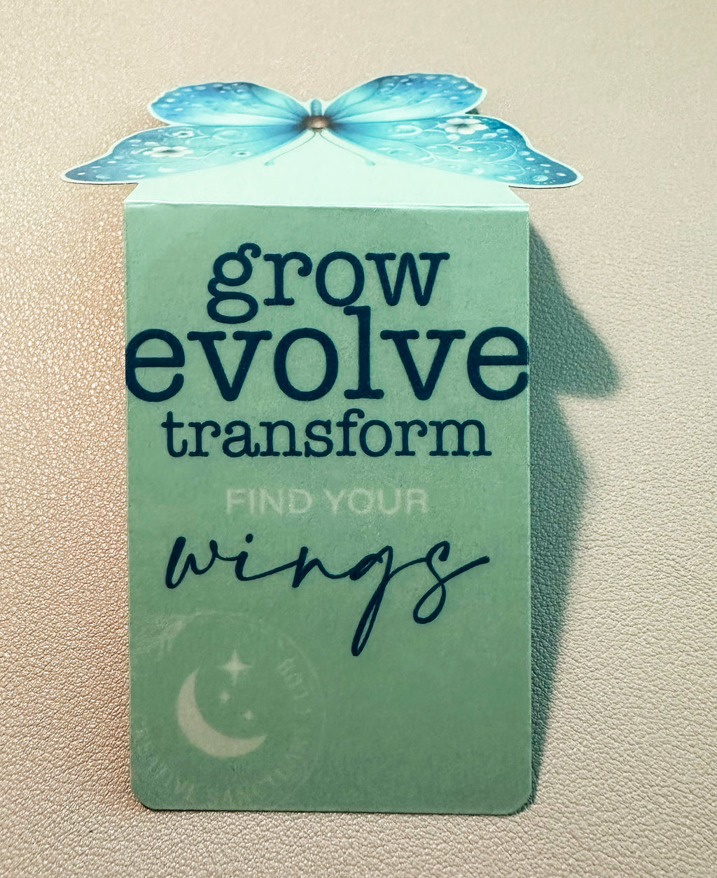 Dreamy Butterfly Die-Cut Magnetic Bookmark
