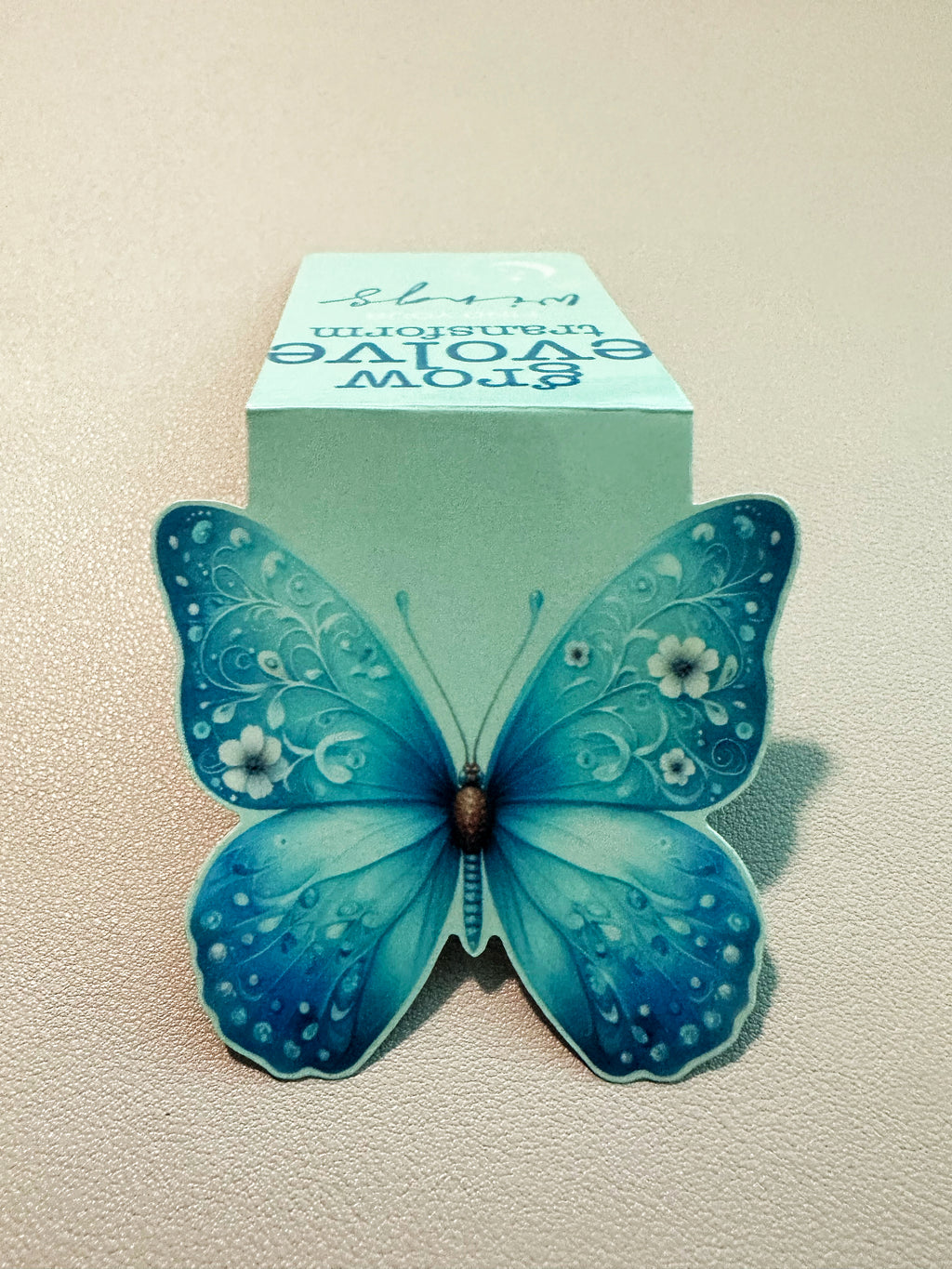Dreamy Butterfly Die-Cut Magnetic Bookmark