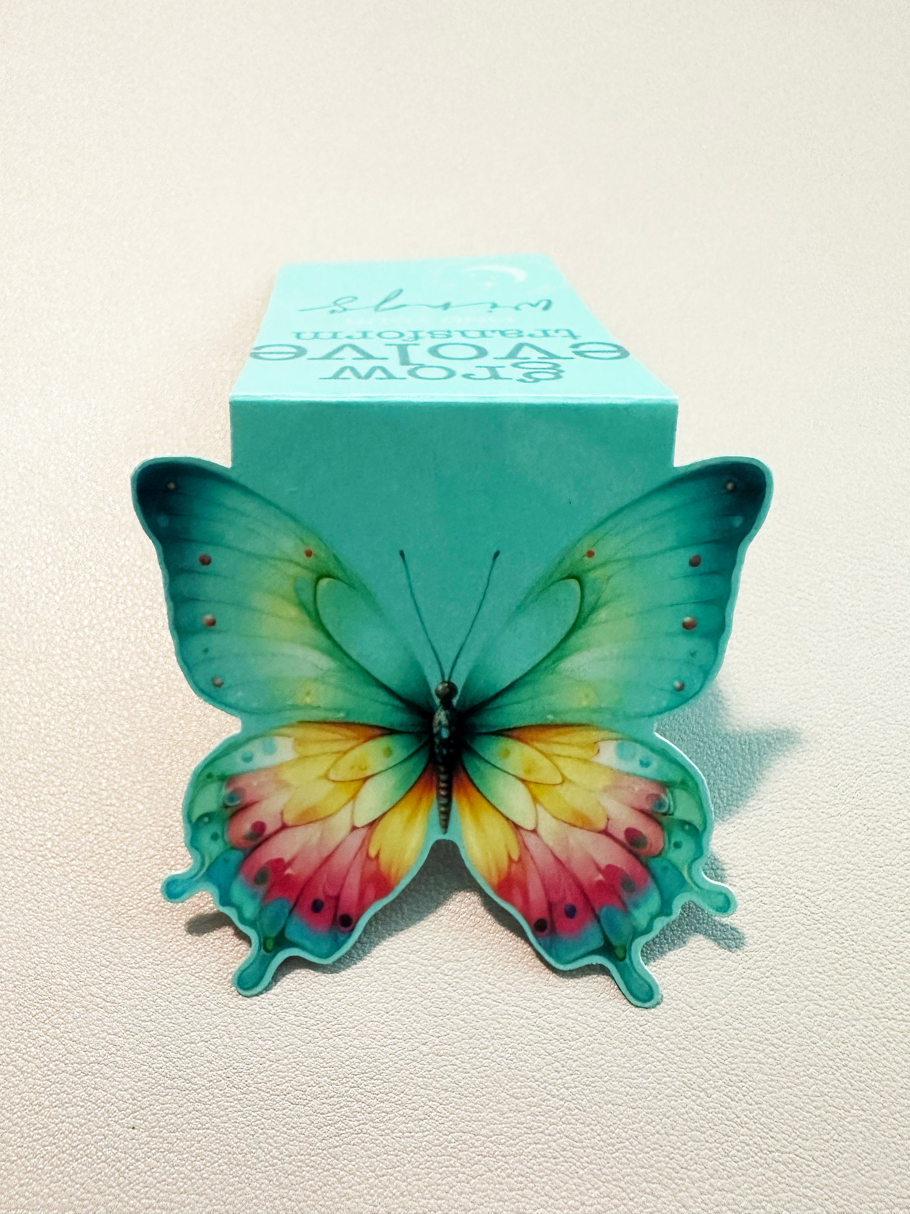 Dreamy Butterfly Die-Cut Magnetic Bookmark