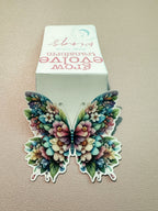 Dreamy Butterfly Die-Cut Magnetic Bookmark