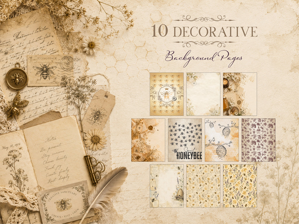 The Beekeeper Printable Journaling Kit