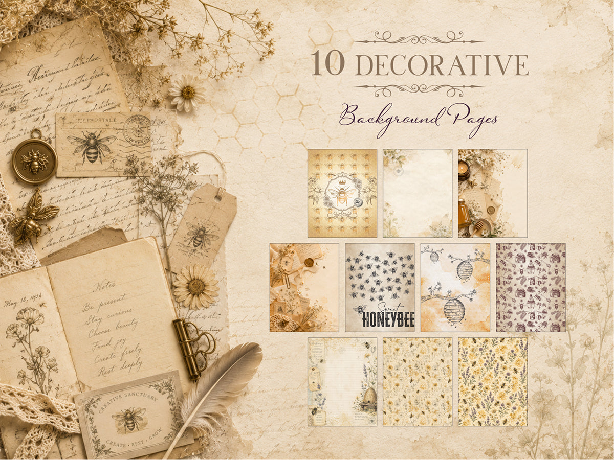 The Beekeeper Printable Journaling Kit
