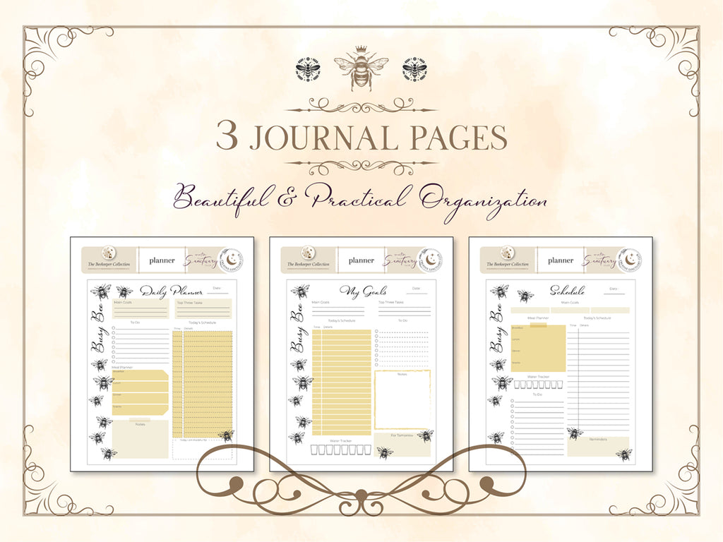The Beekeeper Printable Journaling Kit