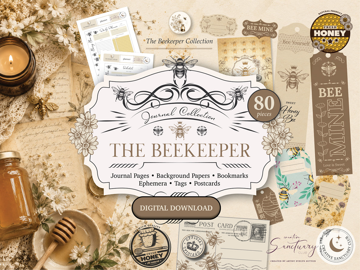 The Beekeeper Printable Journaling Kit