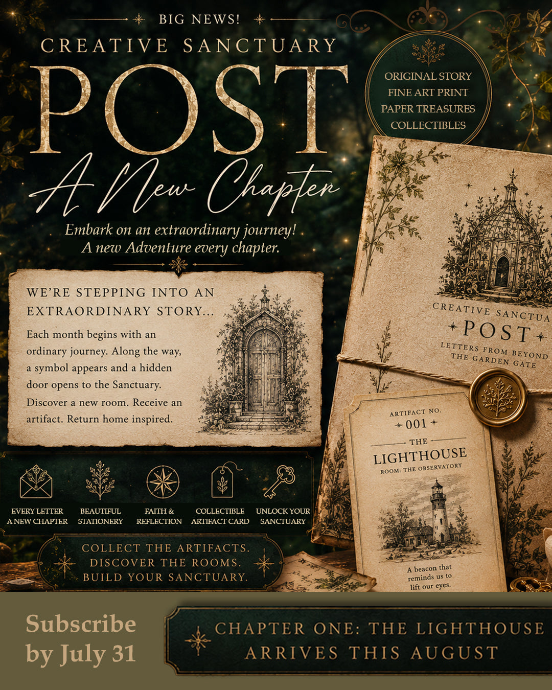 Creative Sanctuary Post | An Extraordinary Illustrated Story