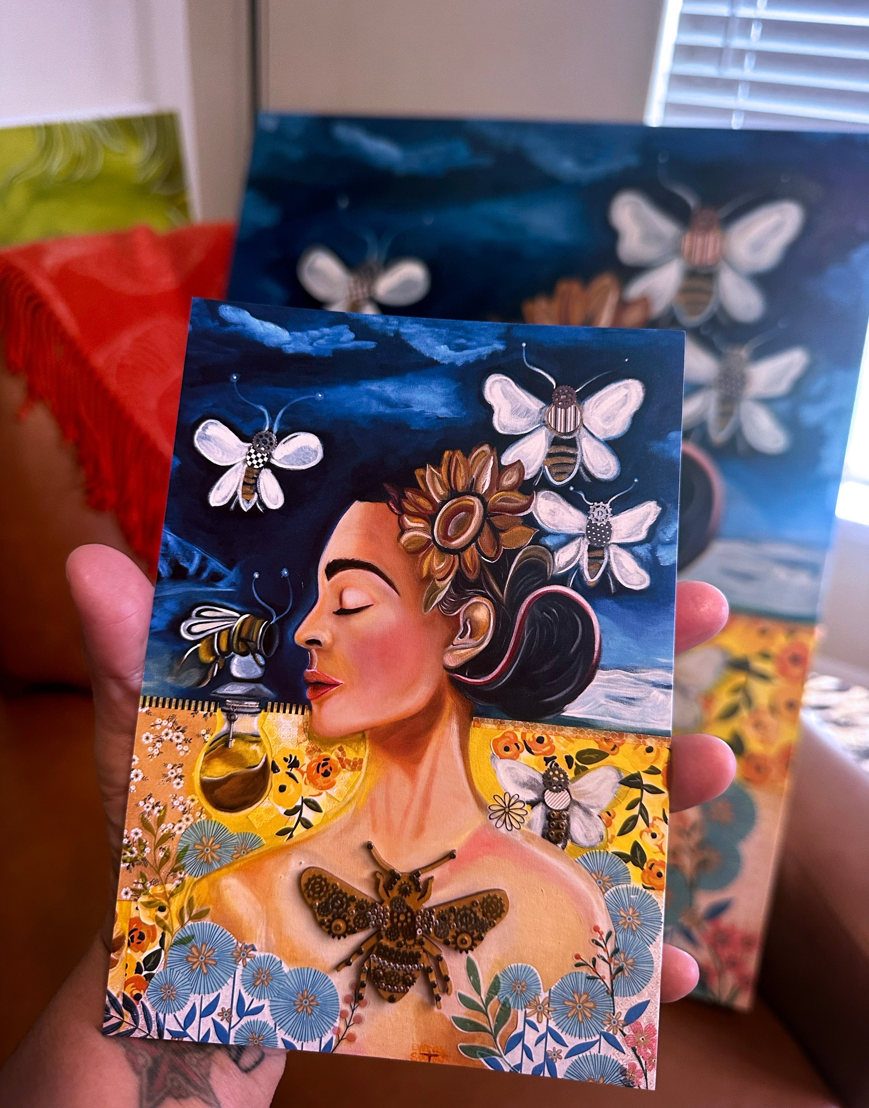 The Beekeeper 5x7 Fine Art Print