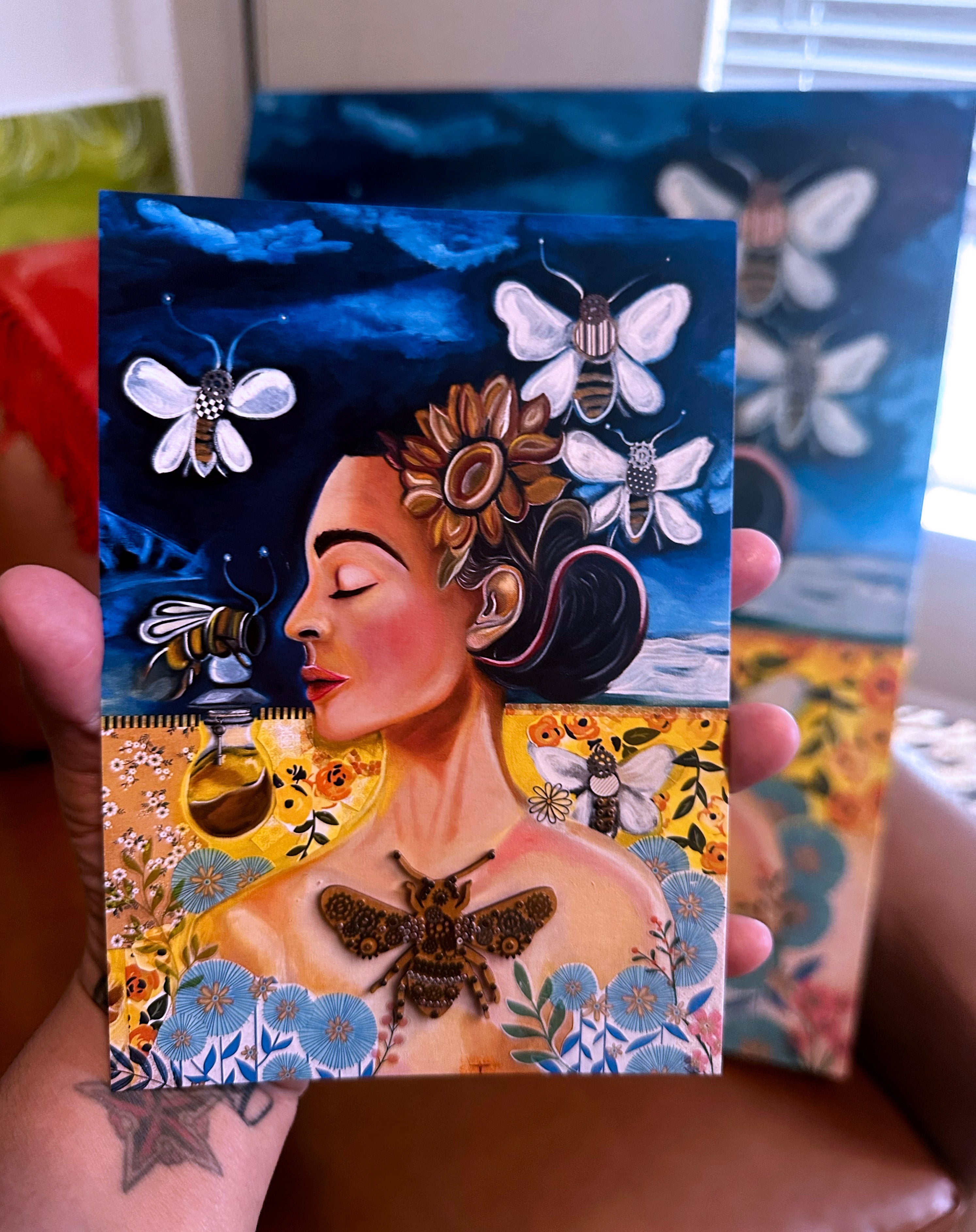 The Beekeeper 5x7 Fine Art Print