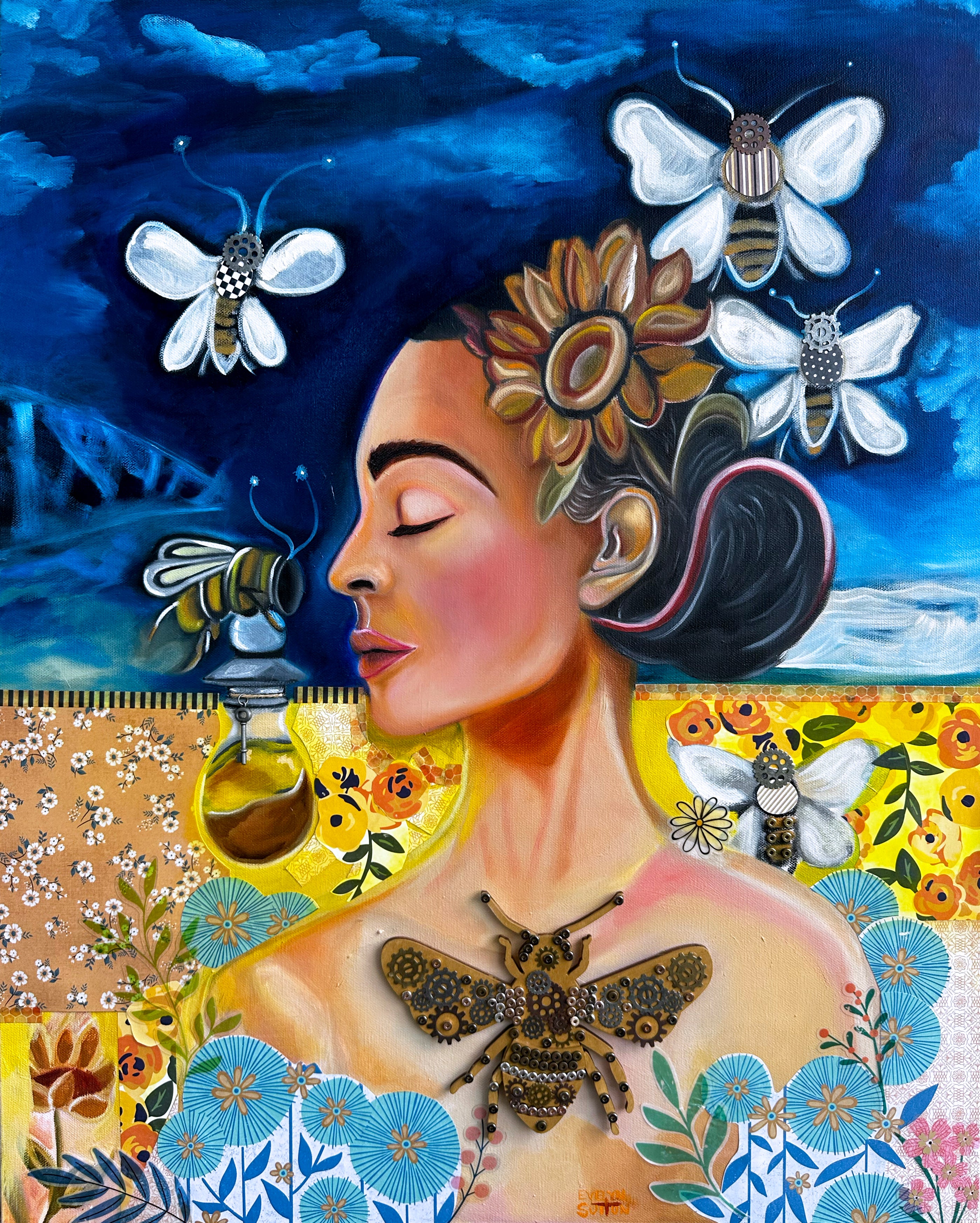 The Beekeeper 5x7 Fine Art Print