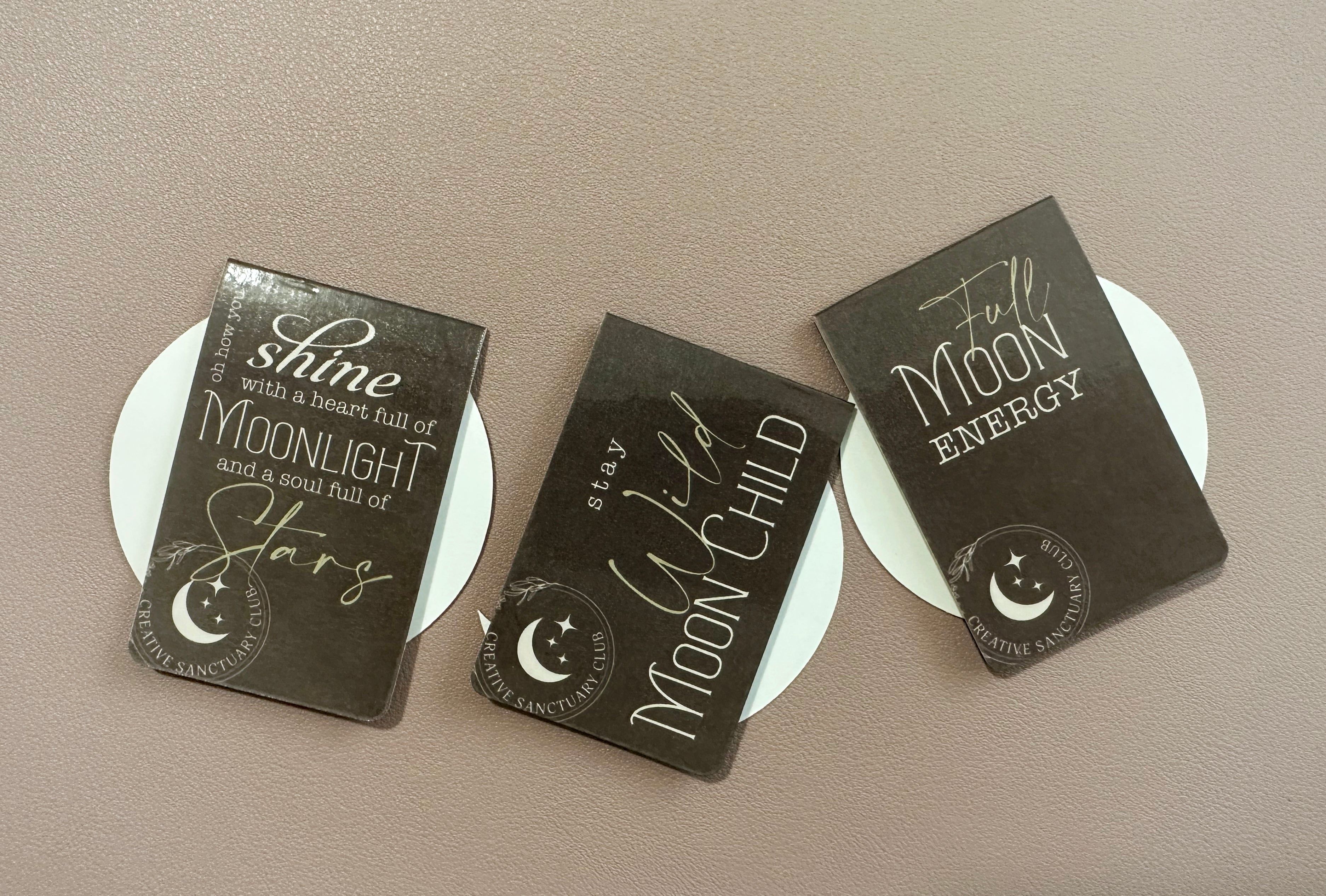 Full Moon Magnetic Bookmark