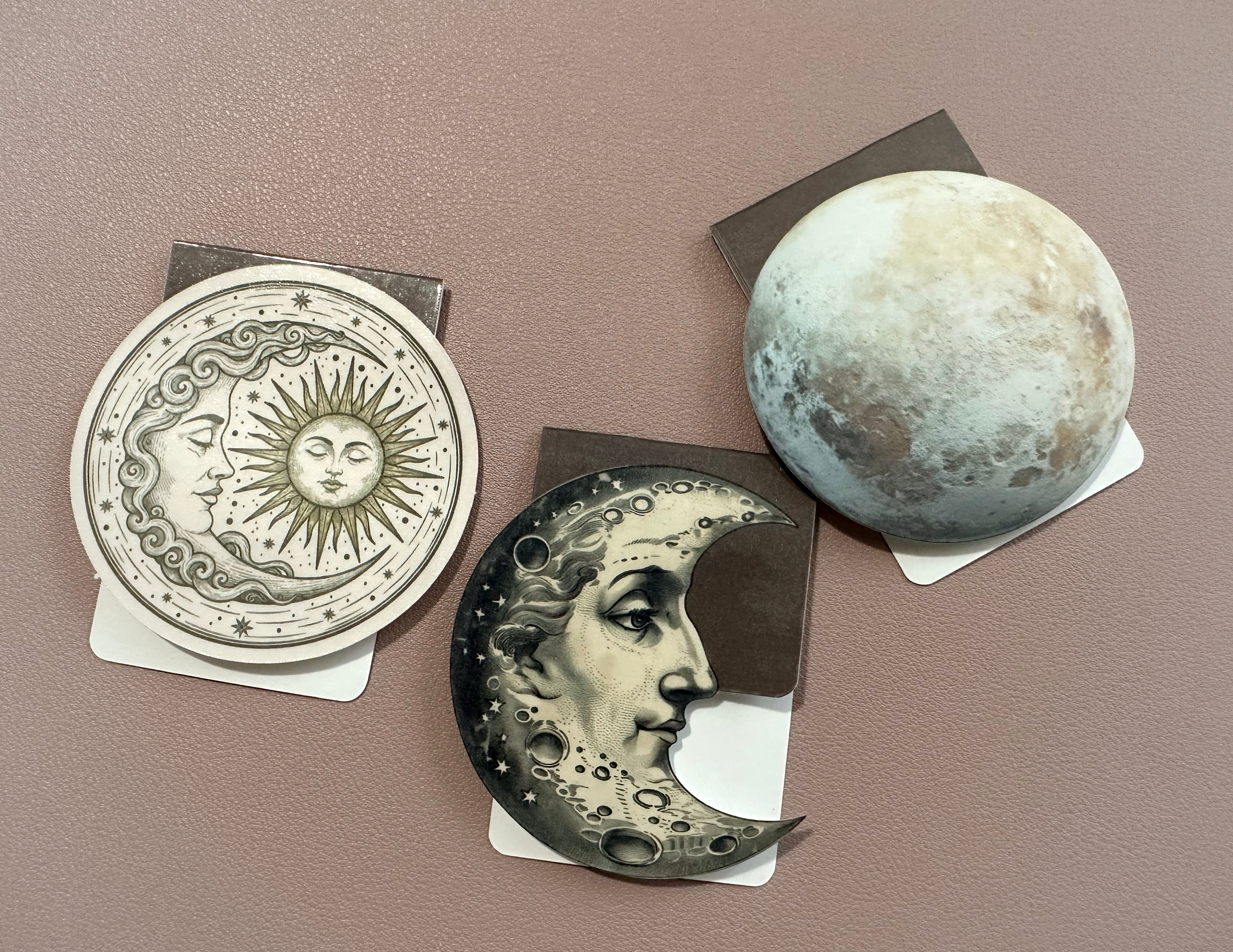 Full Moon Magnetic Bookmark